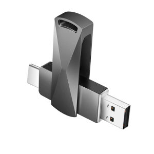 USB2.0 2IN1 U Disk 128GB 64GB 32GB 16GB 8GB Type-C Interface Smartphone Computer Mutual Transmission Portable USB Pen Drive