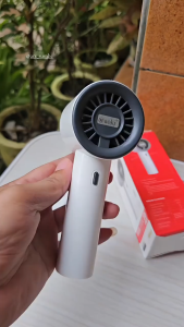 Kipas Mini Turbo AOKI AF-201T – Angin Kencang Hemat Daya Baterai Awet – Portable 3 Kecepatan USB Charging Baterai Tahan Lama ~FSS