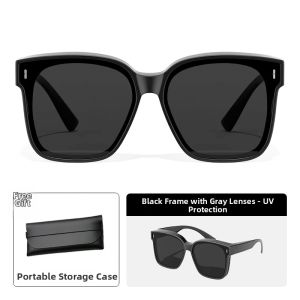 Clip-on Polarized Sunglasses for Myopia UV Protection Driving