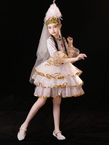 ชุดการแสดงเด็กหญิง ชุดแสดงวัฒนธรรมชาติ ชุดเต้นรำอุซเบกิสถาน ชุดการแสดงเด็กอนุบาล ชุดการแสดงวัฒนธรรมชาติ