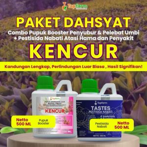 Pupuk Pestisida Topfarm & Pupuk Kencur Cair