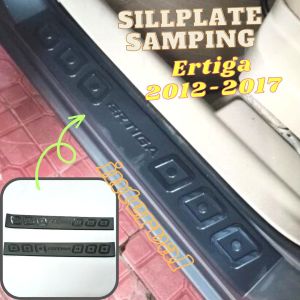Sillplate Samping Pijakan Mobil Ertiga 2012-2017 Sill Plate Hitam