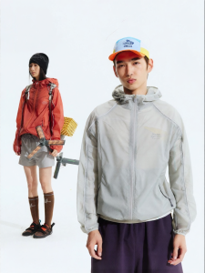JNXS | Waterproof Light Sun Protection Hooded Summer Sport Coat
