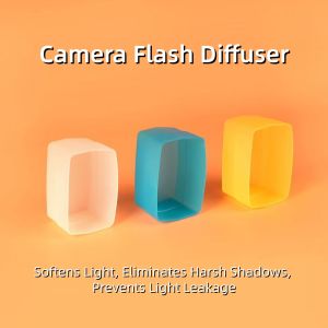 Camera Flash Diffuser Box Soft Light Case for Godox V860II V850 III TT685II TT600 AD100Pro AD200Pro V1 Lux Junior Canon 580EX II