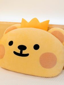 Ultra Soft Cute Hug Bear Plush Pillow Couch Bed Headrest Hugging Pillow Dormitory Waist Pillow Special for Hugging