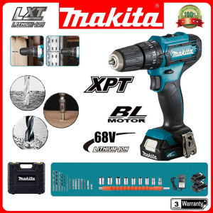 MAKITA Cordless Drill Original 168V Japan Made Recharge Portable Electric Impact Hammer Drill Heavy Duty Power Tools Set