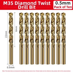 HONGQISHI | High Hardness Steel Drilling Twist Drill Bit