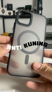 Case Casing Cover Iphone Magsafe Dengan Pelindung Kamera Anti Kuning Anti Crack Tahan Banting Acrylic Full Cover X 11 12 13 14 15 PRO MAX