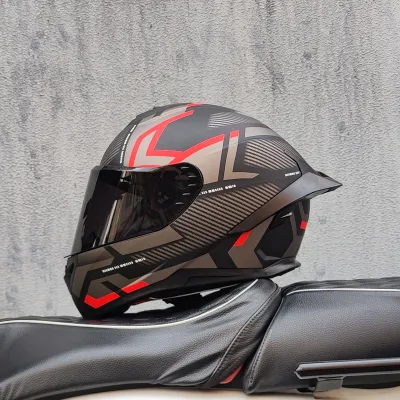 ORZ | Bluetooth Enabled 3C Certified All-Weather Full Face Motorcycle Helmet
