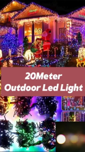 🎉𝐒𝐆 𝐋𝐨𝐜𝐚𝐥🎉10M/20M Led Light Strip Flashing Fairy Lights 8Modes Outdoor Waterproof For Home Garden Christmas Decoration