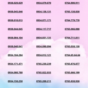 Sim đẹp Mobifone Số Chọn Lộc Phát - Hỗ Trợ Esim 5G mới nhất (SIM CHƯA KÍCH HOẠT PHẢI ĐĂNG KÝ CHÍNH CHỦ)