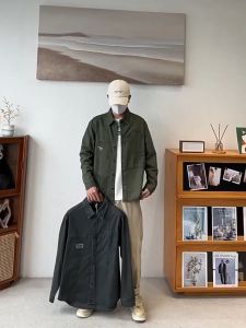 Áo sơ mi basic chất kaki hàng Quảng Châu cao cấp Áo sơ mi nam cực đẹp - SMQCKAKI803