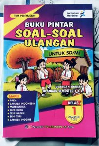 Buku Pintar Soal Soal Ulangan SD Kelas 1