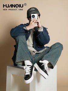 HuanQiu | Height-Increasing Casual Sporty Canvas Shoes for Couples