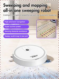Half-price sale✨【AI Intelligence】Sweeping And Mopping Robot/Pet Sweeping Robot/Smart Household Sweeping Machine/Three-In-One Sweeping Machine/Smart Sweeping Robot/Automatic Sweeping Robot【AI智能】扫拖一体扫地机器人