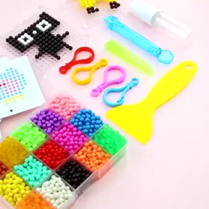 10100Pcs 36 Colors Magic Aqua Beads 3D Water Sticky Beads DIY Craft Puzzle Educational Kids Toy