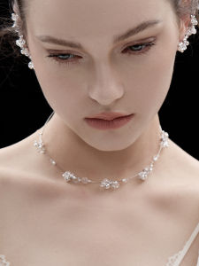 Bing BUBBLE Series Original Classy Stylish Refined Grace Crystal Necklace Female