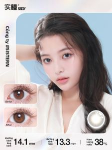 Seed | Ống Kính Sắc Màu Phong Cách Nhẹ Nhàng 10 Cái
