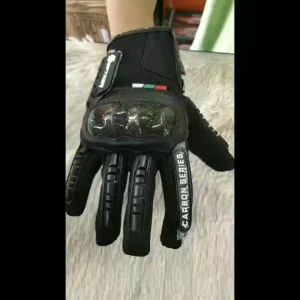 SPYKER MOTORCYCLE RIDING FULL GLOVES W/ CARBON SERIES [MAD-06]