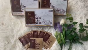 Trà Túi Lọc Nấm Lim Xanh Trimico - Hộp 12 Túi - 24gam - Nâng Cao Sức Đề Kháng - Sản Phẩm Chính Hãng