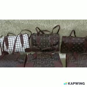 IBB02 Realpic & Video Tas Selempang Wanita Import Slingbag Cewek Impor Tas Tangan Tas Pesta Tas Dokter Kulit PU