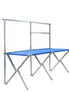 Night Market Stall Foldable Shelf Stall Table Floor Push Stall Shelf Stall Folding Table Portable Stall Shelf