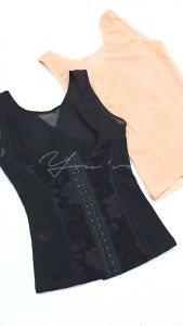 PELANGSING Korset Long Torso 2 Tulang Penyangga Korset Pengecil Perut Buncit Pem rentuk Tubuh Body Shaper Korset Pelangsing Perut wanita Korset Pembakar Lemak Perut Pelangsing Tubuh Pembentuk Badan & Pinggang Penegak Postur Tubuh Wanita Anti Bungkuk