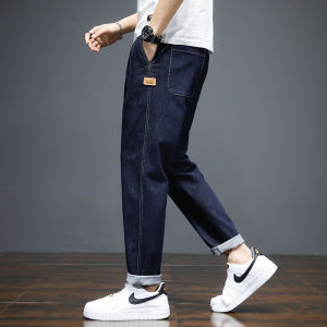 Quần Jeans Nam Ống Thẳng Rộng Phong Cách Mỹ Quần Thường Ngày Mùa Thu Đông Quần Công Sở Quần Dài Quần Jeans Denim Quần Thường Ngày