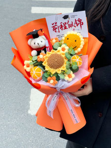 Loài Hoa Hướng Dương Dệt Kim Mô Phỏng Bó Hoa Sinh Nhật Bằng Đồ Chơi Gấu Tiến Sĩ Quà Tặng Ngày Sinh Nhật Người Bạn Đồng Hành 18 Tuổi