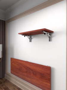 ขายึดพับ (1 คู่) ขายึดฉากกั้นติดผนัง โครงเหล็กพับ ฉากพับเหล็ก ตัวยึดสแตนเลส 8-12inch สำหรับติดตั้งชั้นวางของบนผนัง