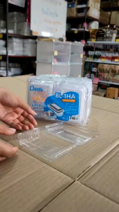 BL-1HA(ops) กล่องใส กล่องเบเกอรี่ ฝาล็อค ไม่เกิดไอน้ำ ยกลัง 3000 ชิ้น