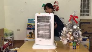 Quạt Sưởi Hồng Ngoại Fujika FJ-SS1 - Hàng chính hãng