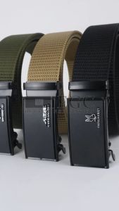 IKAT PINGGANG PRIA NYLON CANVAS SABUK PRIA GESPER NYLON MEN BELT - MC-WYD 140-2