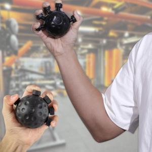 Hand Grip Strengthener Balls Finger & Forearm Exercise Set Portable Sphere Grip Exerciser for Strength Training