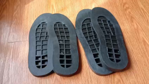 Outsole Sol Sepatu Alas Bawah Boots Sol Potong Pasir hak Tebal Rubber 044