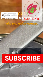 Sơn xe máy HYPER màu bạc mờ Yamaha Exciter 1K (Code: Y-82) sơn thơm công nghiệp