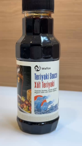 Xốt Teriyaki Wefco Làm Nước Chấm Món Nướng Cơm Cuộn Gỏi Chai 298ml