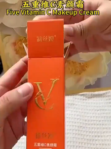 Tired of Dull Skin? This 5-in-1 VC Cream Brightens & Conceals Instantly!