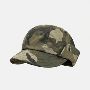 Retro Camo Flip Visor Sun Hat