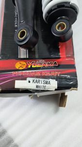 Shockbreaker belakang Honda Supra x 125 Karisma warna putih -YUZAKA