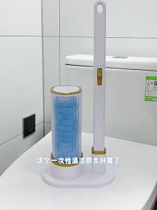 New Toilet Brush Disposable Replacement Head Cleaning Kit With Lengthened Handle Toilet Bathroom Cleaner WC Accessories