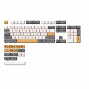 【จัดส่งภายใน 3 วัน】 คีย์บอร์ด ZIFRINED Keycaps125ระยับ PBT XDA สำหรับคีย์บอร์ด คีย์แคปภาษาไทย keycap ไทย