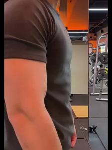 Thick Warmth Breathable Elastic Mens T-Shirt