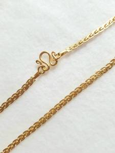 สร้อยคอลายนำเข้าอิตาลีอิตาลีชุบทองคำ18k