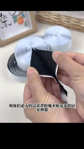 Băng gai Velcro có keo 3M Băng gai dính khóa nhám gai miếng dán vải 2 mặt dán giày túi xách quần áo các vật dụng