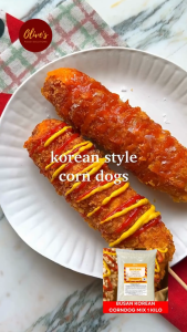 Olive’s Korean Corndog Mix 1KG – Crispy Street Food Style