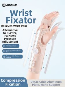 Wrist Sprain Immobilization Brace for Wrist and Tendon Ventilation Support