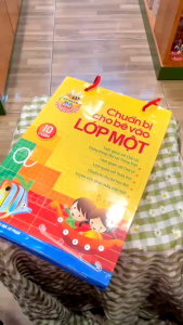 Sách: Combo Chuẩn Bị Cho Bé Vào Lớp Một (Túi 10 Cuốn)