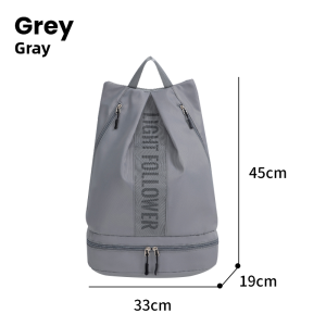 MONLEYTA | Waterproof Swimming Bag Separate Wet And Dry Portable Dual-Shoulder Backpack For Men And Women Fitness Sports Equipment Storage