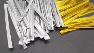 (800PCS) TWIST TIE Metallic Bread Wire Foil Food Sealing Gift Candy Rope Packing Goodies Ribbon Dawai Pengikat Bunga